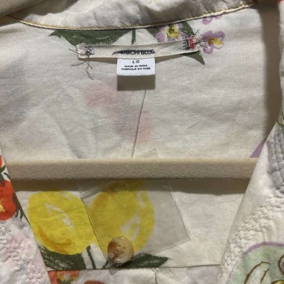 URBAN OUTFITTERS button down cotton fruit design - Picture 2 of 7